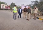मीरगंज में सड़क दुर्घटनाओं पर अंकुश लगाने सक्रिय प्रशासन, हाईवे कट पॉइंट्स का गहन निरीक्षण