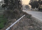 33 केवी लाइन का खंभा टूटा, शाही हाईडल क्षेत्र की बिजली बाधित