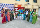 अर्थ डे पर बच्चों ने पर्यावरण बचाने का लिया संकल्प