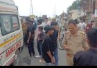 मीरगंज फ्लाईओवर पर भीषण सड़क हादसा: अज्ञात वाहन से टकराई बाइक, युवक की हालत गंभीर
