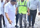 बरेली: चौपुला पुल के मरम्मत कार्य का स्थलीय निरीक्षण