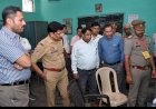 बुलंदशहर: पुलिस भर्ती परीक्षा केंद्रों पर पहुंचे DM कुमार हर्ष और SSP दिनेश सिंह; सीसीटीवी और सुरक्षा चक्र का लिया जायजा