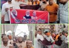 पीएम मोदी के 12 वर्ष पूर्ण होने पर नदीम इकबाल ने दरगाह शहदाना वली पर चढ़ाई चादर