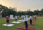 फॉरएवर ग्लोबल एंटरप्राइजेज में मनाया गया योग दिवस