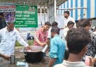 रिछा राइस मिलर एसोसिएशन ने लगाया शरबत शिविर
