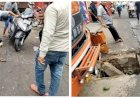 डेलापीठ मंडी में सड़क पर अतिक्रमण से बढ़ी परेशानी, व्यापारियों ने उठाए सवाल