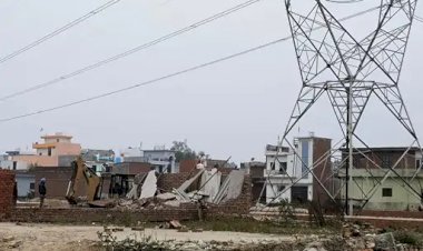 बीडीए की कार्रवाई जारी, चार अवैध कॉलोनियों पर चला बुलडोजर