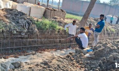 भ्रष्टाचार की दीमक : देवरनियां में नाला- रोड निर्माण में नहीं हो रहा मानक का पालन !