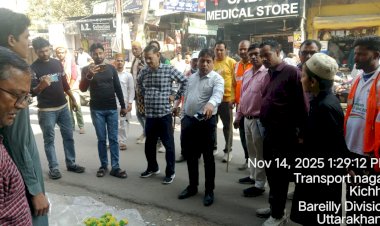 बहेड़ी में नालों से अवैध अतिक्रमण तोड़ा, कराई सफाई