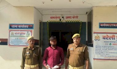 शेरगढ़ पुलिस ने हत्या के आरोपी ओमेंद्र उर्फ पप्पू को किया गिरफ्तार