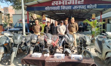 किला पुलिस का बड़ा खुलासा तीन चोर गिरफ्तार
