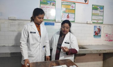 मीरगंज सीएचसी पर शुरू हुआ मैटरनल एनीमिया प्रबंधन कॉर्नर