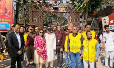 महाशिवरात्रि पर डीएम ने किया मंदिरों का निरीक्षण