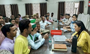 बहेड़ी में गन्ना भुगतान पर हंगामा