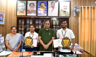 रुहेलखंड विश्वविद्यालय के छात्रों का राष्ट्रीय युवा संसद में शानदार प्रदर्शन, कुलपति ने किया सम्मानित