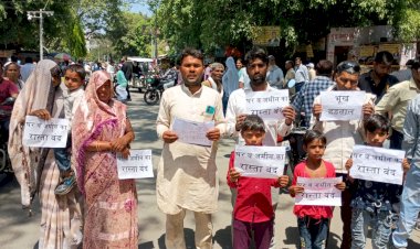 बरेली में रास्ता बंद होने से परेशान परिवार, कलेक्ट्रेट पर भूख हड़ताल की चेतावनी