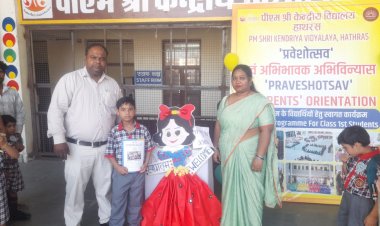 भव्य स्वागत से गूंजा सलीम हैदर का कार्यालय