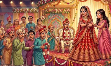 बहेड़ी: सहेलियों पर फब्तियां कसीं तो भड़की दुल्हन, स्टेज पर वरमाला डालने से किया साफ इंकार