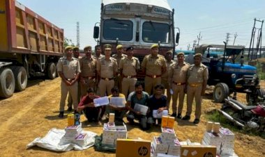 मथुरा: फ्लिपकार्ट के ट्रक से 30 लाख के लैपटॉप-टैबलेट चोरी, GPS तोड़कर गायब हुआ था ट्रक, 4 गिरफ्तार