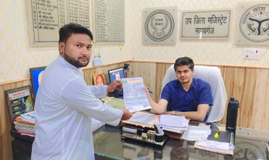 भीषण गर्मी में प्यासा सैंथल: भाजपा नेता विनय चौधरी ने SDM से की ठंडे पानी और कूड़ेदान की मांग, CM पोर्टल पर भी शिकायत