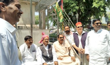 किसानों का हक दिलाने को गरजे भगवत शरण गंगवार