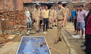बरेली में 90 KMPH की आंधी का तांडव: उड़ते सोलर पैनल की चपेट में आने से युवक की मौत; आश्रम में पेड़ गिरने से 4 घायल