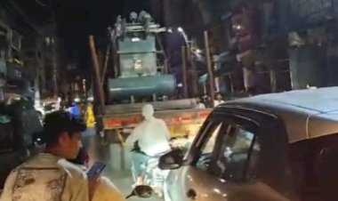 ट्रांसफार्मर का निकला जुलूस, वीडियो वायरल