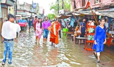हल्की बारिश में जलभराव, नगर निगम के दावों पर सवाल
