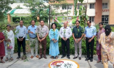 लक्ष्य से आगे निकला स्वास्थ्य विभाग, 757 स्थानों पर लगे 18 हजार से अधिक पौधे