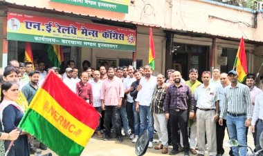 एनई रेलवे मेन्स कांग्रेस की डेलीगेट्स बैठक में कर्मचारियों के मुद्दों पर मंथन