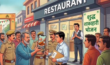 आस्था से खिलवाड़  चिकन परोसने का वीडियो वायरल