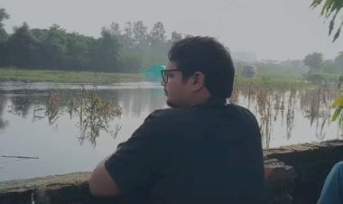 लाजपत नगर में जलभराव का जायजा लेने पहुंचे नगर आयुक्त