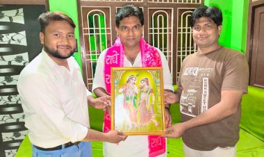 विनोद दिवाकर दोबारा बने भाजपा अनुसूचित मोर्चा के जिलाध्यक्ष