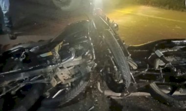 पीलीभीत में दो बाइकों की भिड़ंत, चार युवक गंभीर घायल