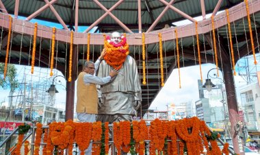 सरदार पटेल की जयंती पर वन मंत्री ने किया नमन