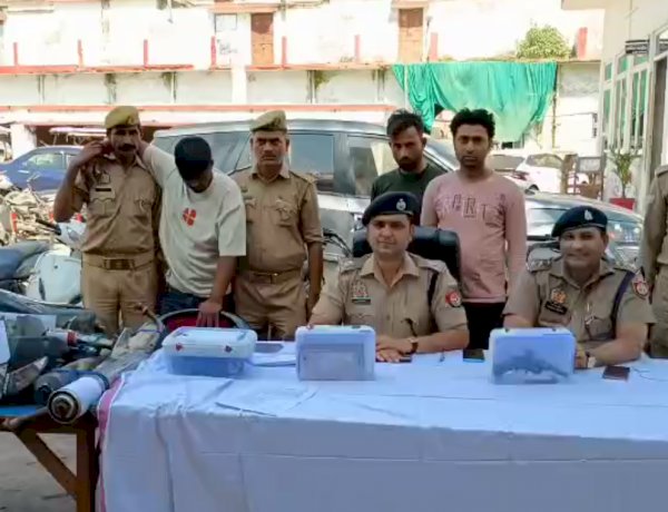 एसपी सिटी ने किया एक और  बड़ा खुलासा: जानलेवा मुठभेड़ में पकड़ा गया शातिर वाहन चोर गैंग