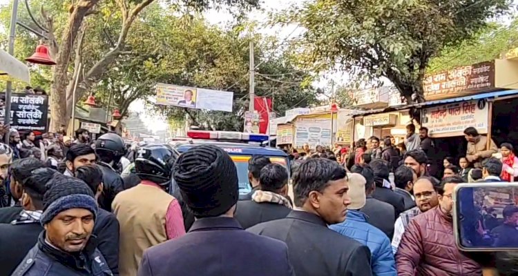 कचहरी परिसर में दिनदहाड़े तड़तड़ाई गोलियां, बाल-बाल बचे वरिष्ठ अधिवक्ता राजाराम, हमलावर गिरफ्तार