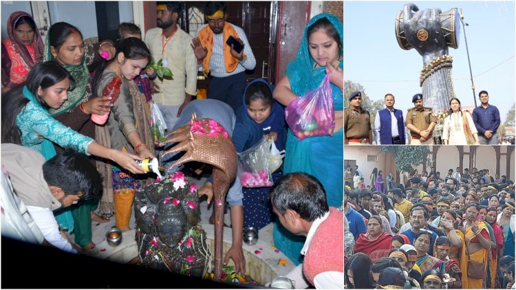 बम बम भोले! महाशिवरात्रि पर शिवमय हुई नाथ नगरी, शिवालयों में उमड़ा आस्था का सैलाब