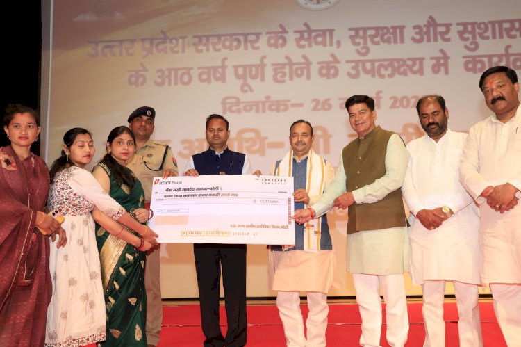 यूपी सरकार के आठ साल पूरे होने पर तीन दिवसीय कार्यक्रमों का आयोजन: उत्तर प्रदेश बीमार से विकसित राज्य बन गया है बोले- जेपीएस राठौर