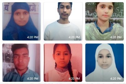 बोर्ड परीक्षा में परचम लहराते वाले रजा इंटर कॉलेज देवरनियां  के मेधावियों का हुआ सम्मान