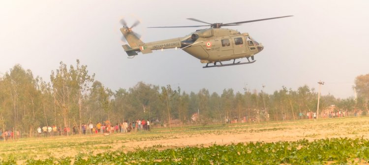 चार दिन बाद ध्रुव फिर उड़ा
