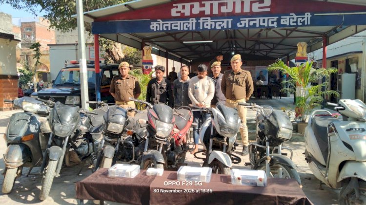 किला पुलिस का बड़ा खुलासा तीन चोर गिरफ्तार