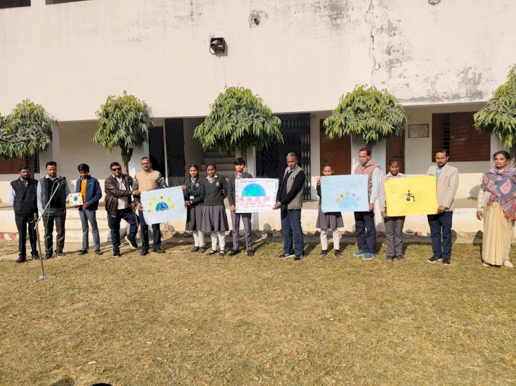 अंतरराष्ट्रीय दिव्यांग दिवस पर स्वामी दयानंद सरस्वती विद्या मंदिर के दिव्यांग छात्र-छात्राओं ने दिखाई अपनी प्रतिभा