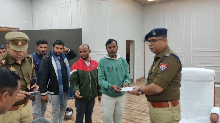 गुम मोबाइल लौटाए, पुलिस ने...