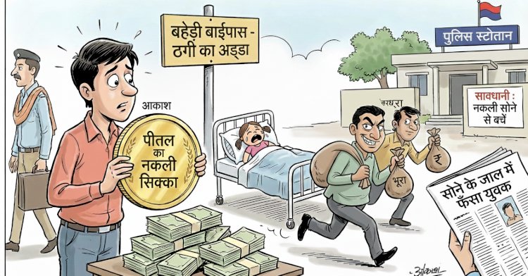 सोने के जाल में फँसा युवक