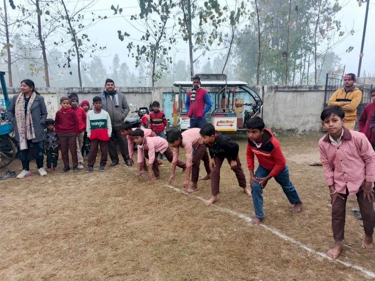 ब्लॉक स्तरीय खेलकूद प्रतियोगिताएं संपन्न, छात्र-छात्राओं ने दिखाया दमखम