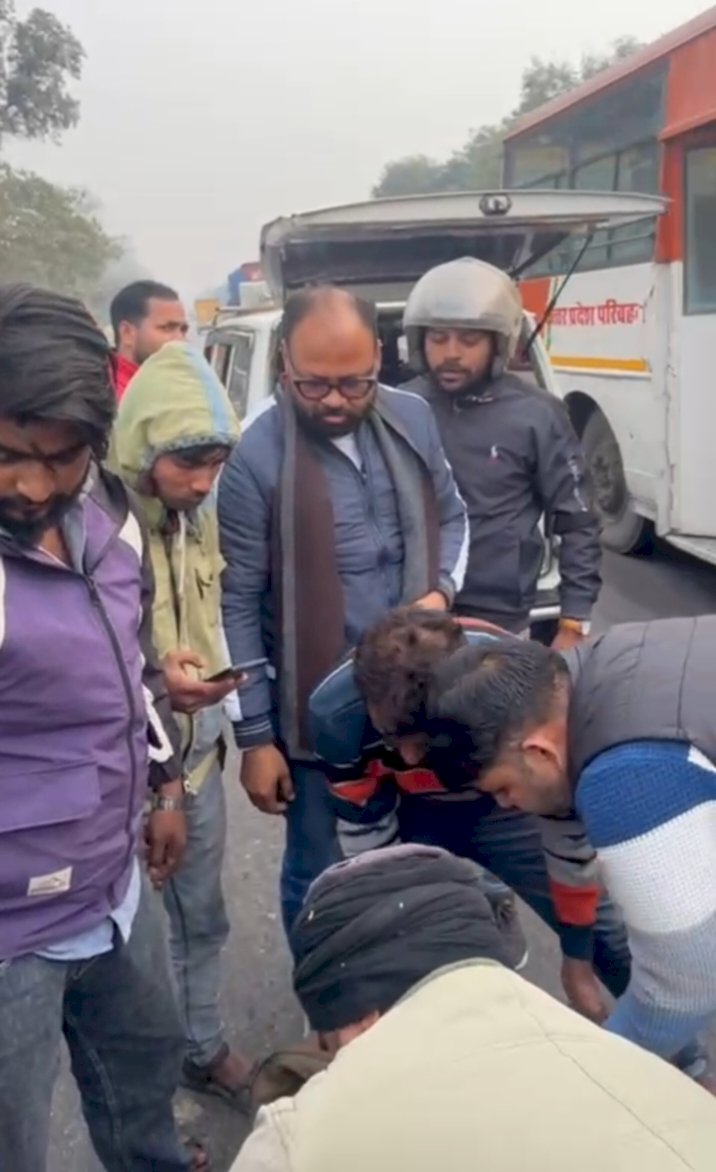 मीरगंज सड़क हादसे ने छीन ली एक और जिंदगी