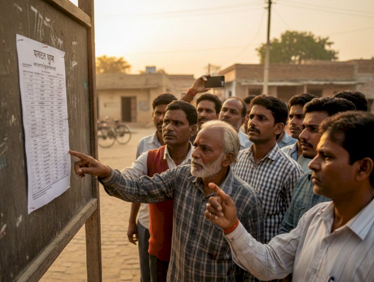 पंचायत चुनाव:मतदाता सूची का ड्राफ्ट आज 