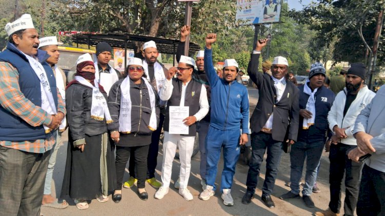 दलित महिला हत्याकांड पर राष्ट्रपति को ज्ञापन