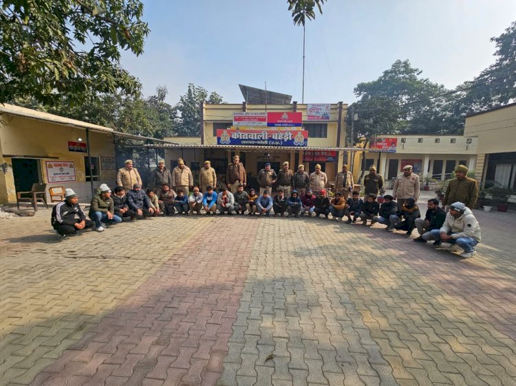 कानून को रौंदने निकले, खुद ही दबोचे गए